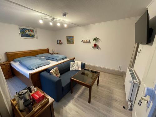 Ruhige, gemütliche 1-Zimmer Gartenwohnung für 2 Erwachsene und 2 Kinder