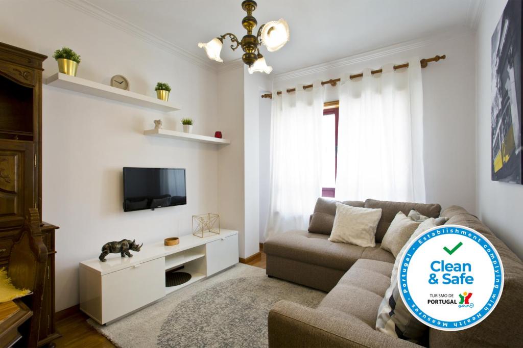 Appartement Rustic Bright Flat with Netflix - City Centre 181 Rua da Torrinha 4050-612 Porto