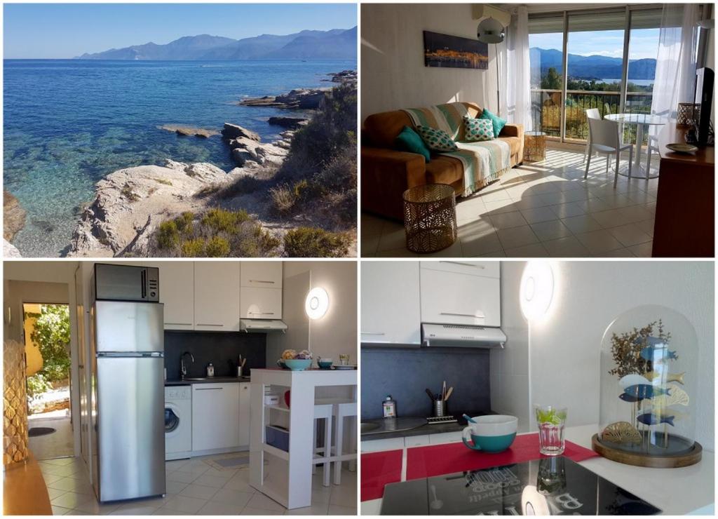 Saint-Florent, Agréable Studio Climatisé, Vue Panoramique Sur Le Golfe APPT 148 LES MARINES DU SOLEIL, 20217 Saint-Florent