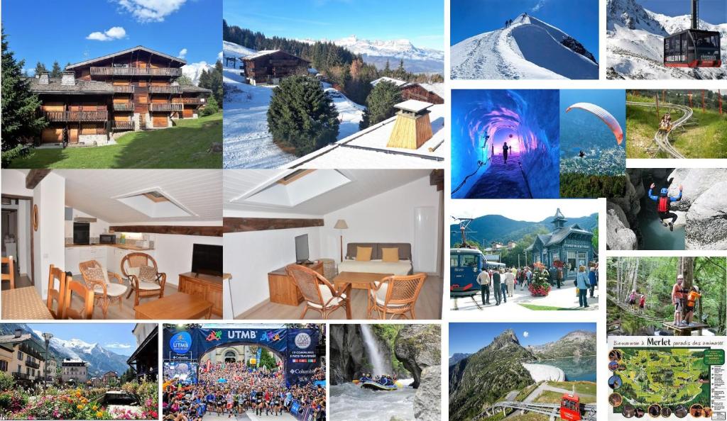 Appartement Saint Gervais - Le Bettex T3 Duplex (1400m d'altitude)/ 55m2 / Vue Mont Blanc - Aux Pieds des Pistes! LES ECRAVES - Appartement 33 57, Chemin de Pierre Plate 74170 Saint-Gervais-les-Bains