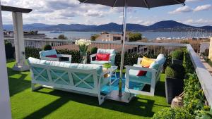 Appartement Saint Tropez Sea View Penthouse résidence la Caravelle, entrée 1 ter, appartement N°310, TOP FLOOR étage 3 13 Chemin des Amoureux 83990 Saint-Tropez Provence-Alpes-Côte d\'Azur