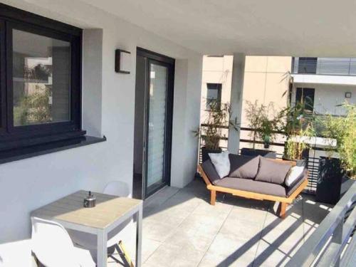 Sainté, 3étoiles terrasse proche du centreville, calme