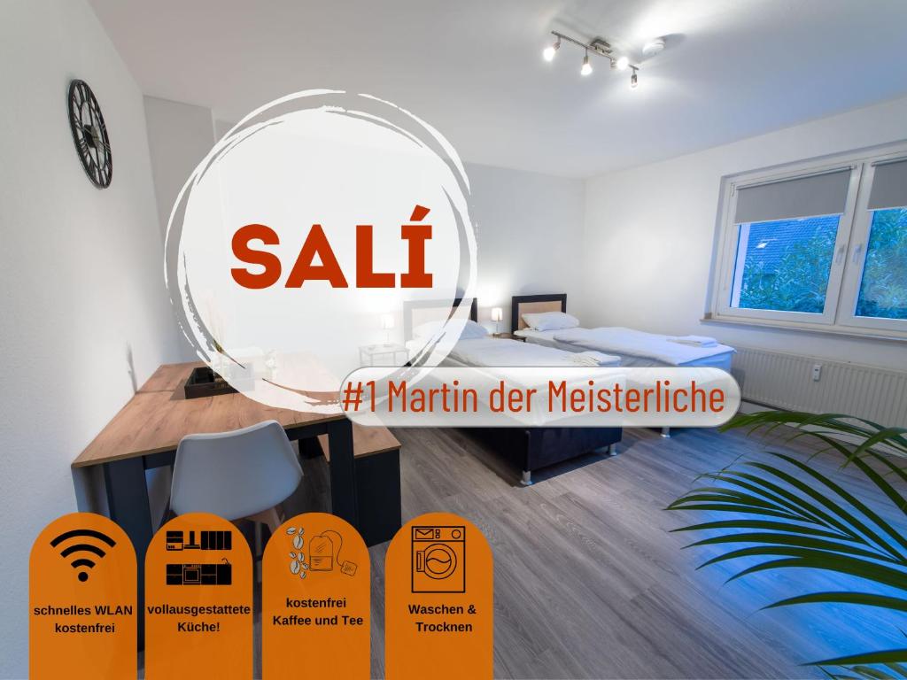 Appartement Salí - 3BR - #1 Martin der Meisterliche 121 Martin-Luther-Straße 45144 Essen