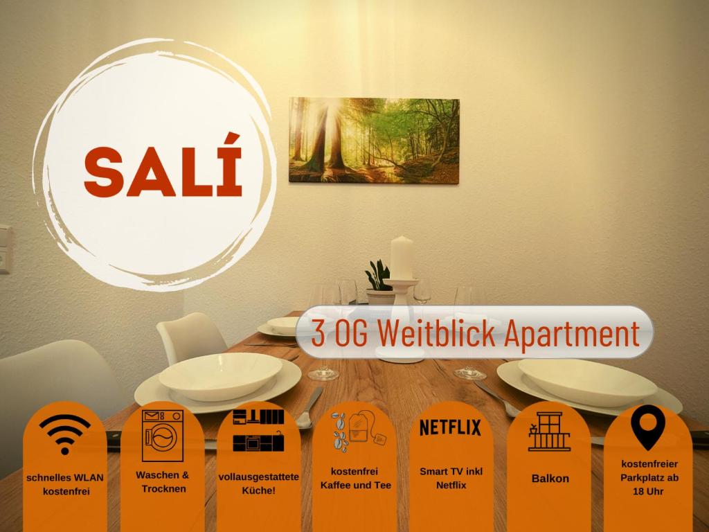 Sali-Homes/Weitblick Apartment/4Pax/modern ausgestattet /mit Küche Zwenkauer Straße 3, 04420 Markranstädt