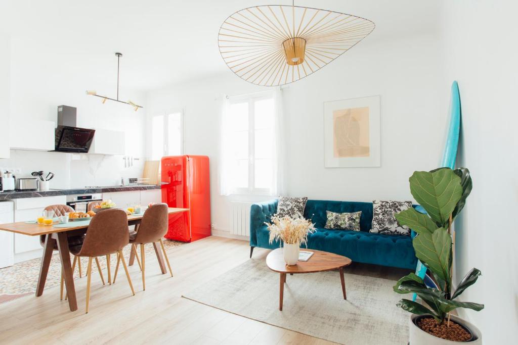 SANDY close to the center & the beach in Biarritz 7 Rue Ernest Renan 1er étage droite, 64200 Biarritz