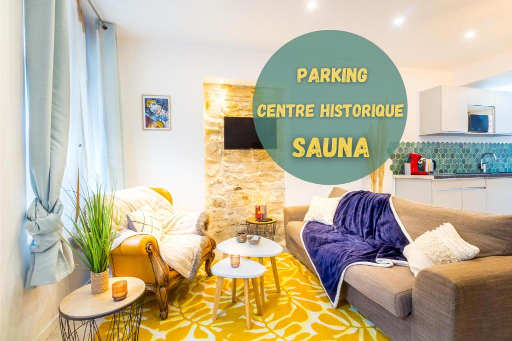 Sauna - Le loft des remparts - FloBNB 52B Rue Vinchon, 02000 Laon