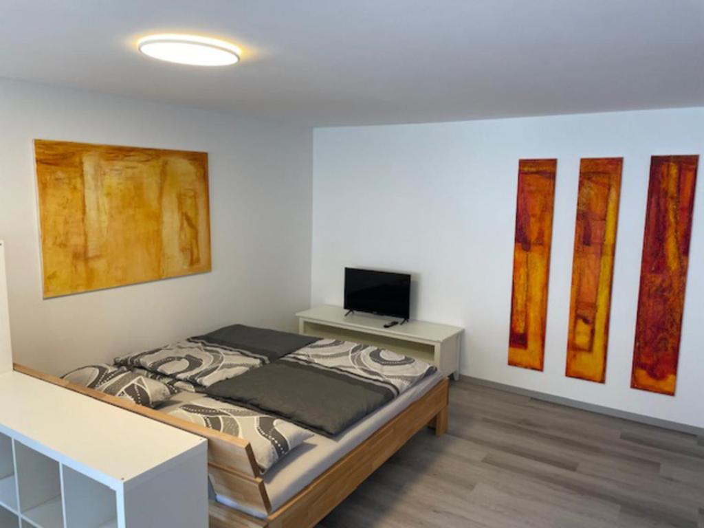 Appartement Schicke & komfortable 1 Zimmer Wohnung nahe Flughafen & Messe 21 Finkenstraße 70794 Leura