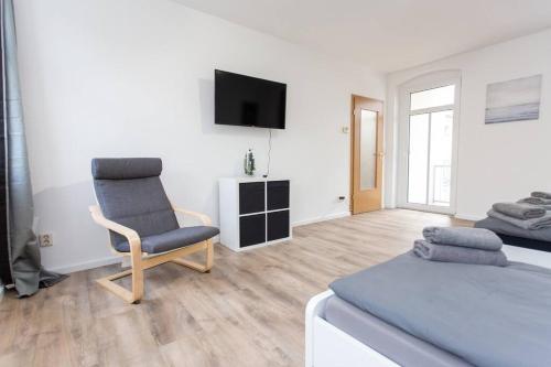 Schickes 1-Raum-Apartment mit Balkon und vollausgestatteter Küche