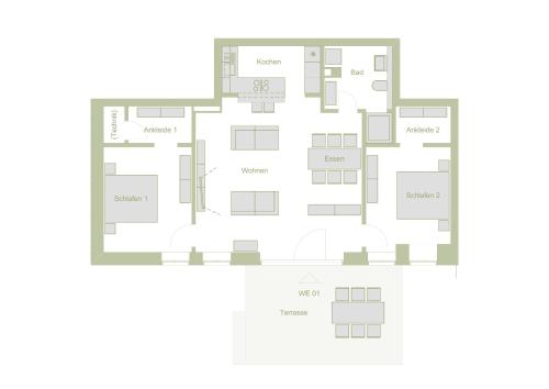 Appartement Schleiferei Zwei, Wohnung 1 7 Siebertal 37412 Sieber Basse-Saxe