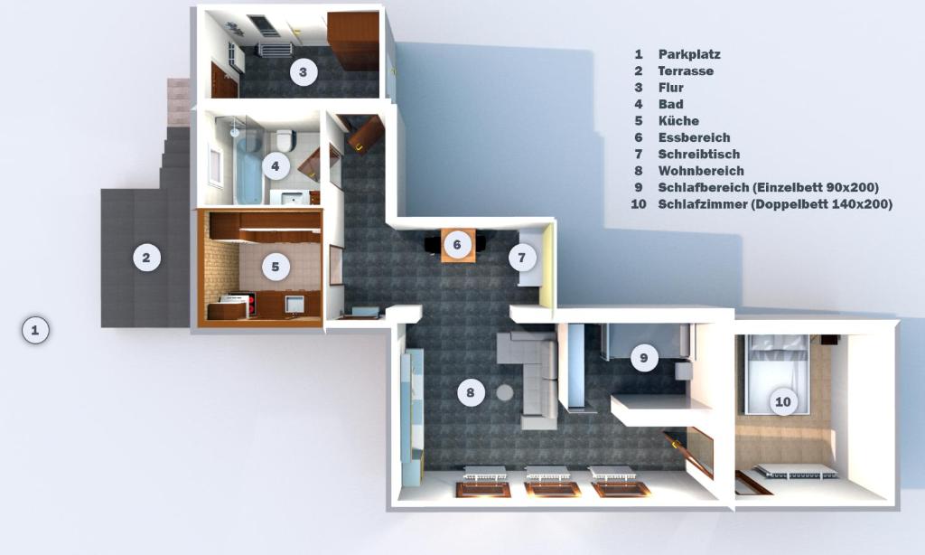 Schnuckelige Wohnung im erholsamen Steinbacher Tal 17 Steinbacher Gebirg, 74629 Pfedelbach