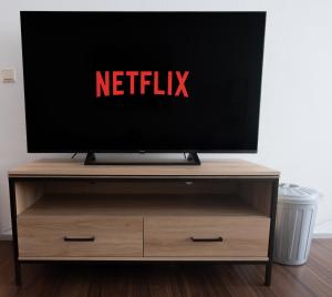 Schöne 2 Zimmerwohnung mit UHD-TV, großem Balkon und Hängematte