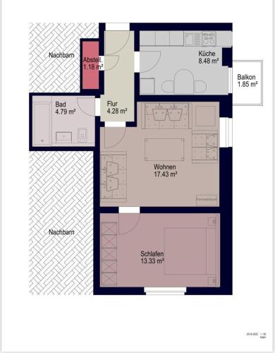 Schöne Altbauwohnung mit Grün in ruhiger Lage