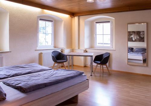 Schöne Ferienwohnung mit großer Terrasse.