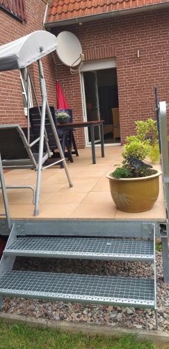 Schöne offene Ferienwohnung mit großer Terrasse.