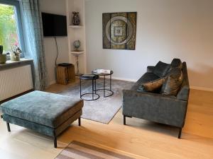 Schöne Wohnung mit Ausblick und Gartensitzplatz