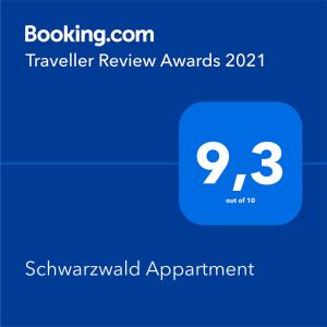 Schwarzwald Appartment