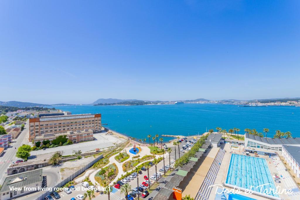 Appartement Sea view 3 bedroom with AC and parking - Dodo et Tartine 127 Avenue du Port de Plaisance, La Corvette B 83000 Toulon