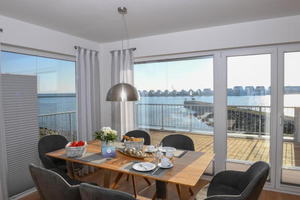 Appartement SeaPearl- Hafenblick, Terrasse, Bad mit Infrarotsauna und Whirlwanne Am Yachthafen 14b 24376 Olpenitz