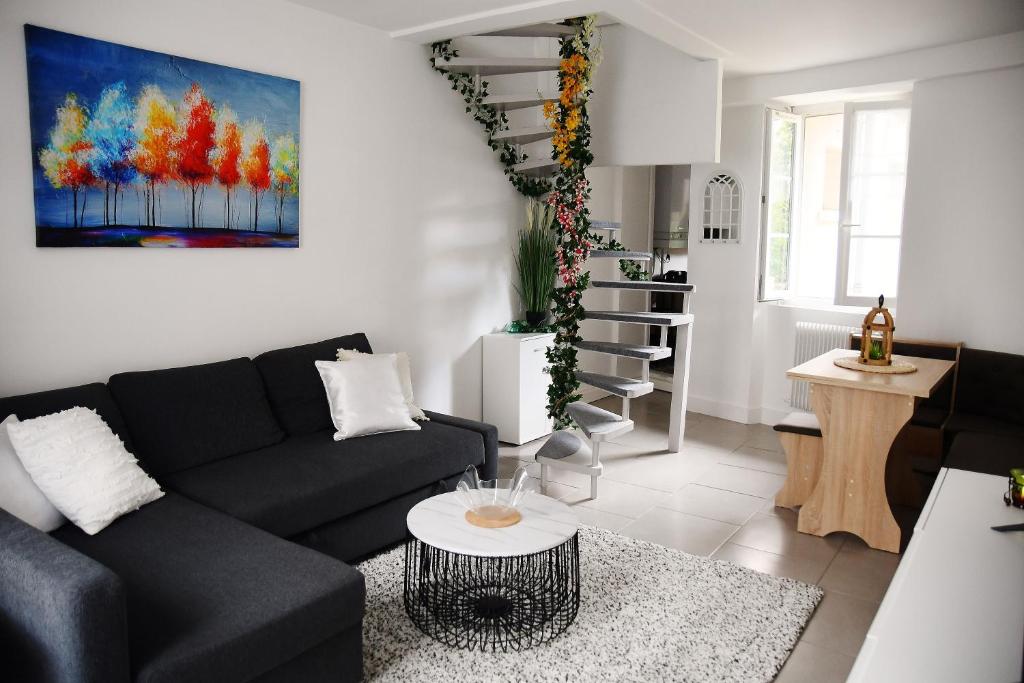 Appartement Secret Garden - Duplex Moderne - Jardin - Netflix - 22 Rue des Bordes 77160 Provins
