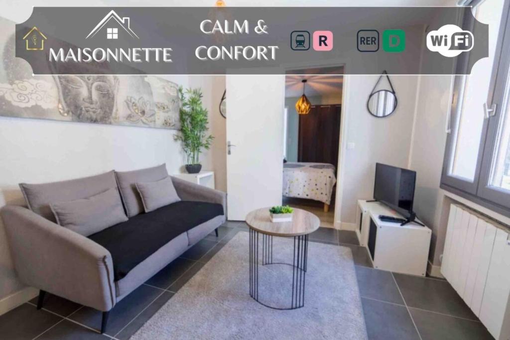 Appartement Séjour à Melun La Maisonnette Melunaise 5 bis Rue de la Varenne 77000 Melun