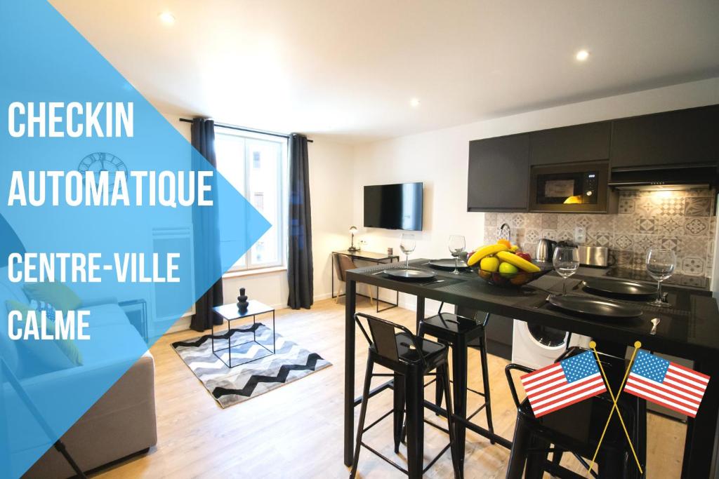 Appartement Self Checkin Automatique - Downtown - AMERICA 29 Rue Saint-Nicolas 77260 La Ferté-sous-Jouarre