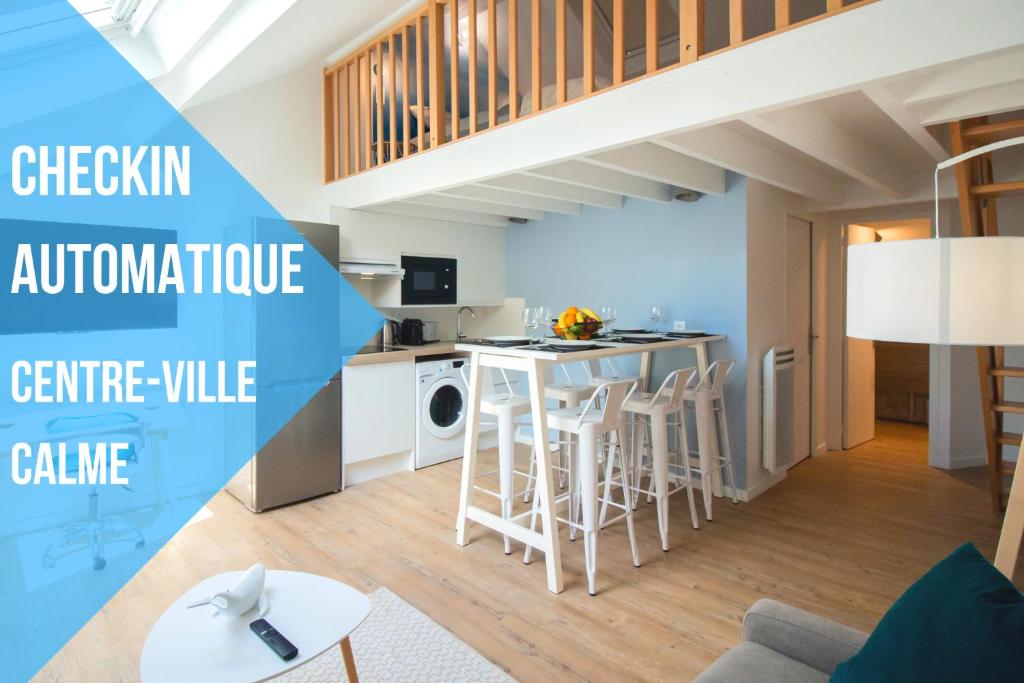 Appartement Self Checkin Automatique - Downtown - ANTARCTIQUE 29 Rue Saint-Nicolas 77260 La Ferté-sous-Jouarre