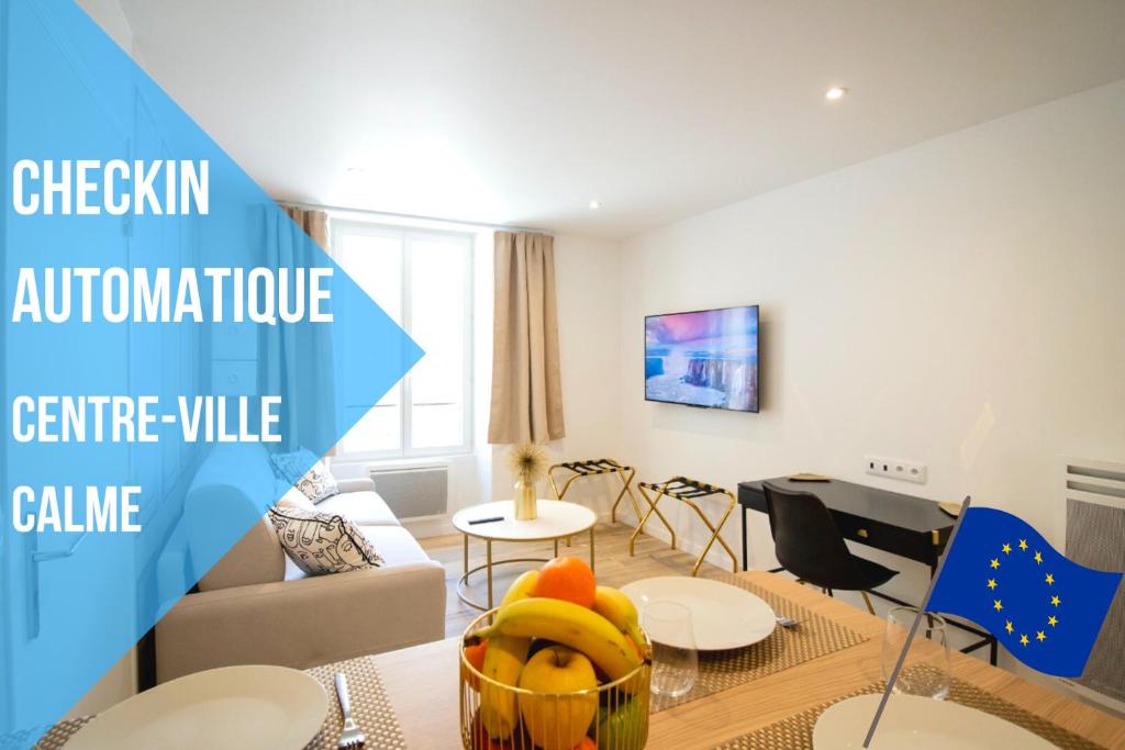 Appartement Self Checkin Automatique - Downtown - EUROPE CHIC 29 Rue Saint-Nicolas 77260 La Ferté-sous-Jouarre