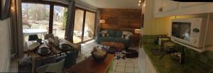 Serre Chevalier Chantemerle T2 + coin montagne en RDC pour 6 personnes