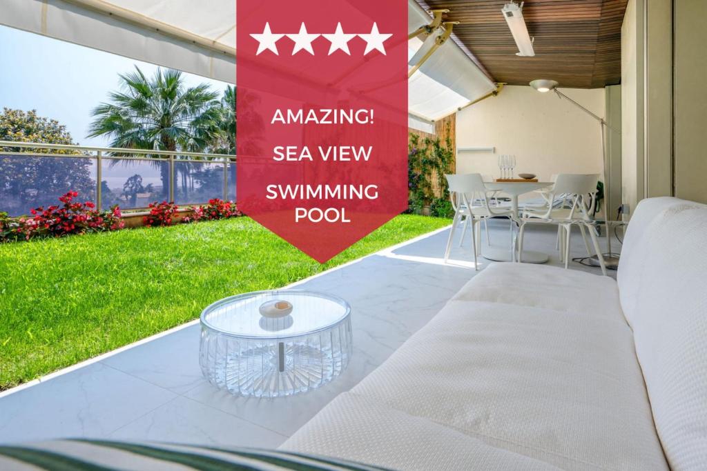 SERRENDY 100m APARTMENT TERRACE VIEW OF THE SEA SWIMMING POOL 52 avenue du Roi Albert 1er, 06400 Cannes
