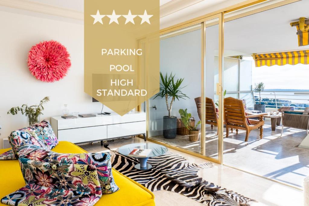 SERRENDY 3 pièces haut-de-gamme dans résidence avec piscine ! 51 boulevard Leader, 06400 Cannes