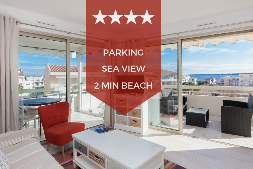 SERRENDY Lovely Sea view & terrace in the heart of Cannes Palm Beach 32 Avenue de Lérins, 06400 Cannes