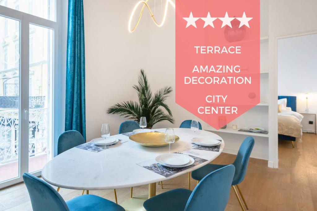 SERRENDY Luxury 2-bedroom apartment in the heart of the city center 5 rue Chabaud, 06400 Cannes