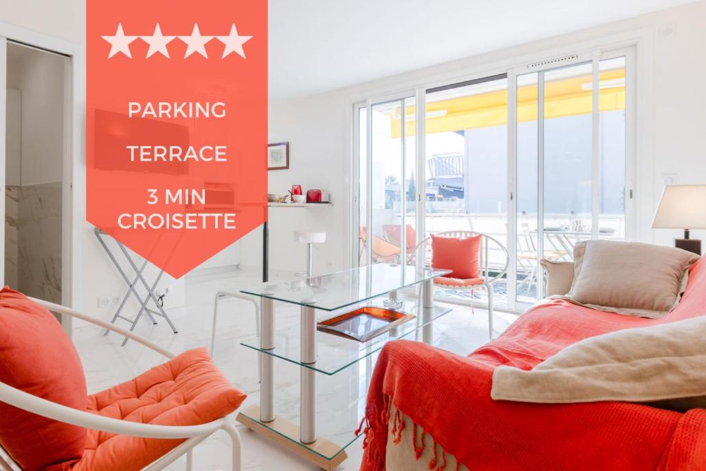 SERRENDY Renovated 1-bedroom apartment in a private estate 12 rue Jean Cresp, 06400 Cannes