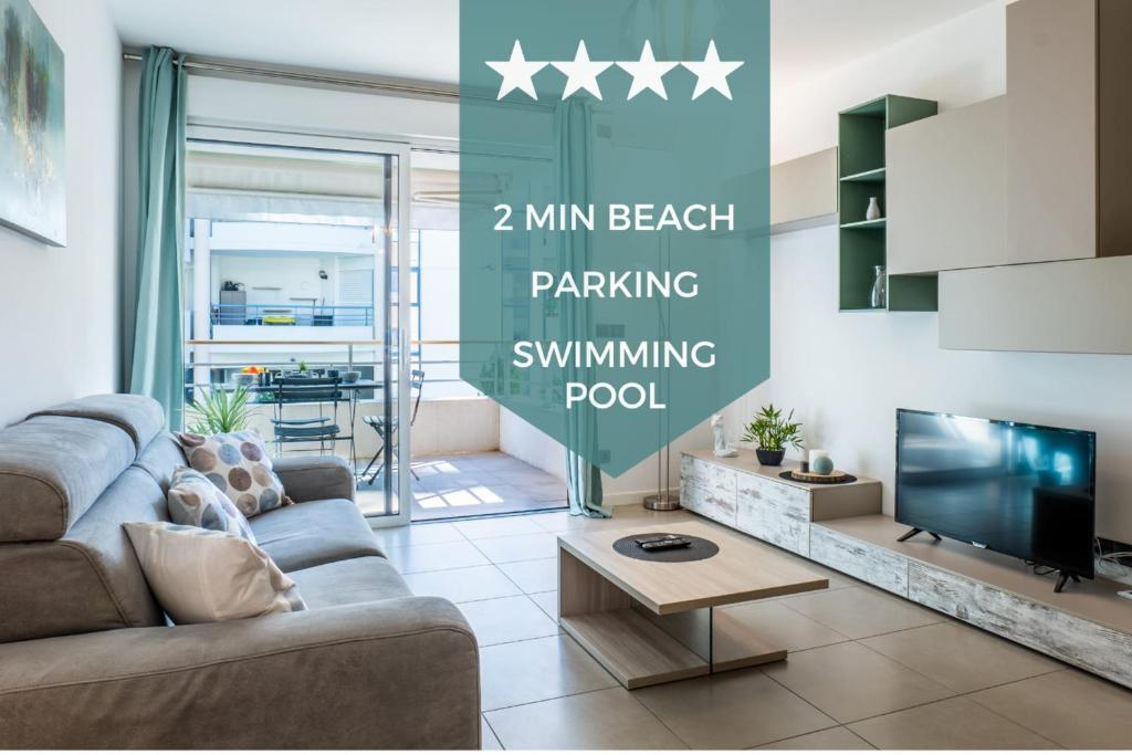 SERRENDY Résidence avec piscine à deux pas des plages Palm Beach 2 Impasse Ordan, 06400 Cannes