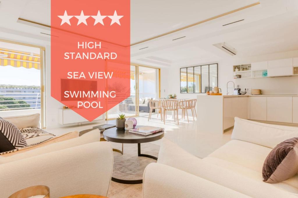 SERRENDY Splendid 3-bedroom apartment within an upscale 49 boulevard Leader, 06400 Cannes