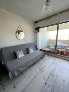 Sète Studio cabine 4 pers, vue sur canal, 200m plage