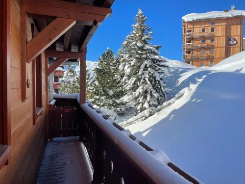 Appartement ski aux pieds dans résidence premium piscine, sauna hamam Les Menuires france