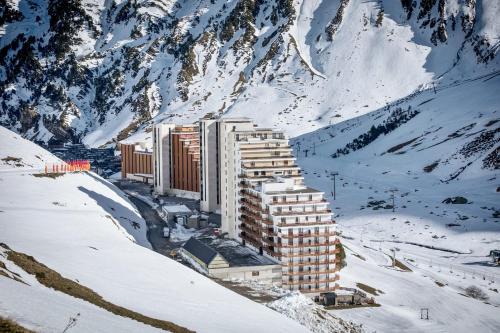 Ski-in studio with balcony - La Mongie - Welkeys