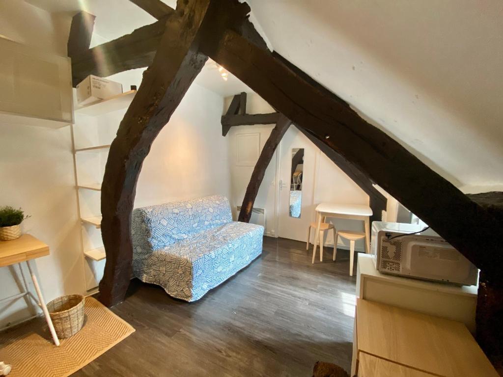 Appartement Sous le ciel de Rouen - Superbe studio centre 17 Rue des Beguines 76000 Rouen