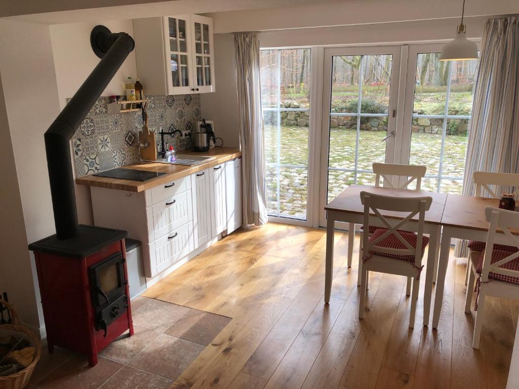 Souterrain am Waldrand mit Sauna 8 Buchenweg, 18230 Biendorf