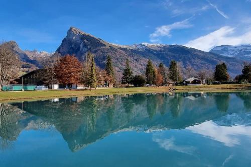 South side Samoens studio in Falconniere with an amazing view