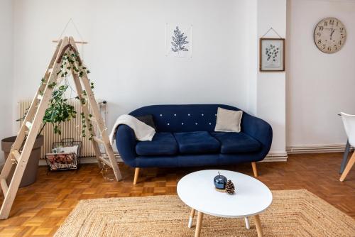 Spacieux appartement, 2 chambres, centre-ville