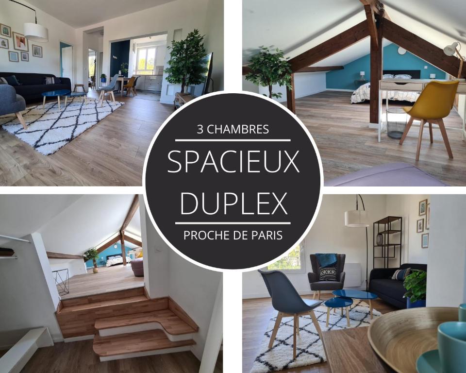 Appartement Spacieux duplex sous combles. 1 Rue de l'Ermitage 78230 Le Pecq