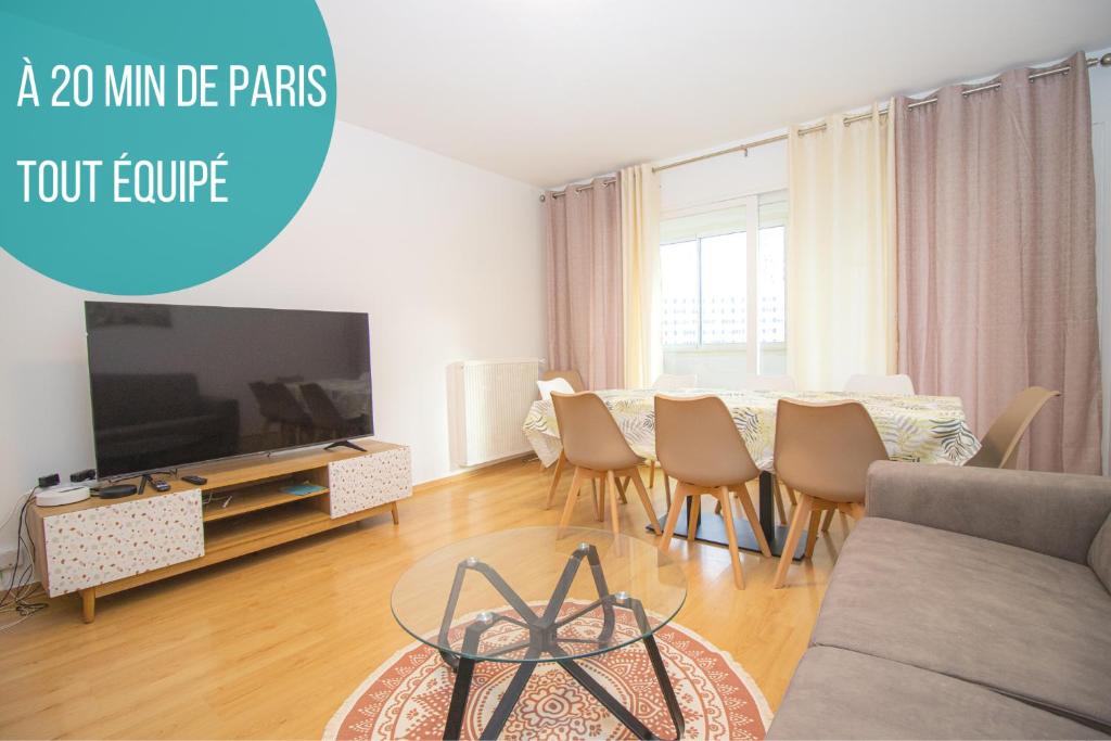 Appartement Spacieux T4 Idéal Groupes 25 Boulevard Montaigut 94000 Créteil