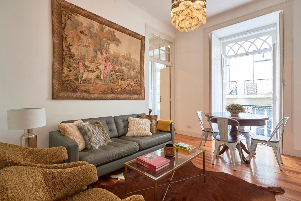 Appartement Spacious Apartment in the Perfect Lisbon Location, By TimeCooler 29 Rua dos Douradores 1100-415 Lisbonne