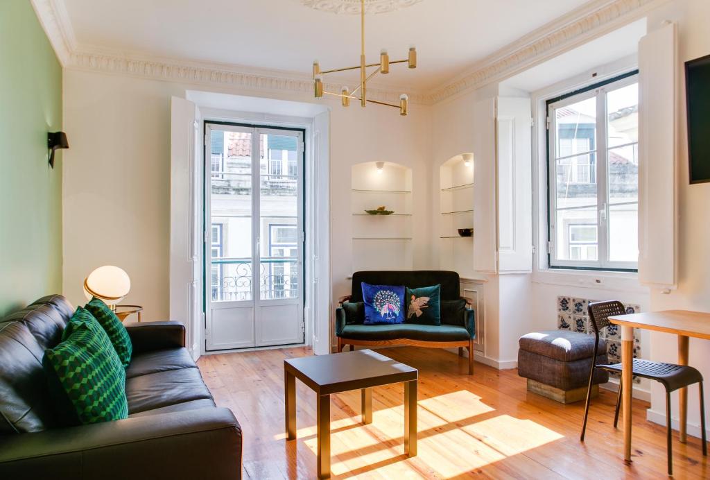 Appartement Spacious, Bright and Newly Renovated 2 Bedroom Apartment, Lisbon Historical Center, Madragoa Travessa das Isabéis N2 1200-689 Lisbonne