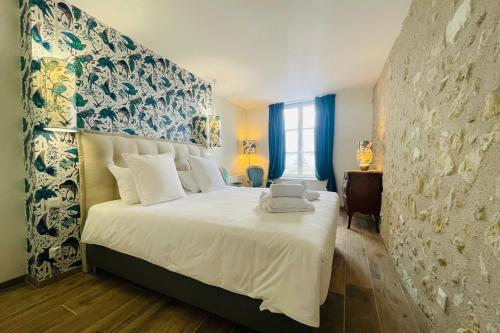 Splendid apartment at the foot of the castle of Amboise - View of the Loir