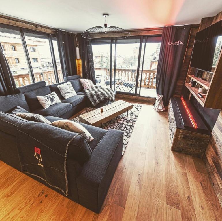 Appartement spot, exceptl 80 m2, centre Alpe d Huez, ski au pied, Ménandière, 8 pers, 3ch, 3sdb Avenue des Jeux 319 38750 L\'Alpe-d\'Huez