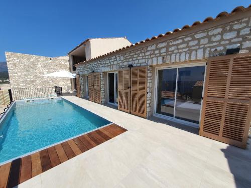 St-Florent Appartement neuf vue mer panoramique piscine 4 chambres - MOR401