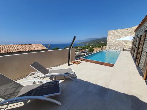 St-Florent Appartement neuf vue mer panoramique piscine 4 chambres - MOR401